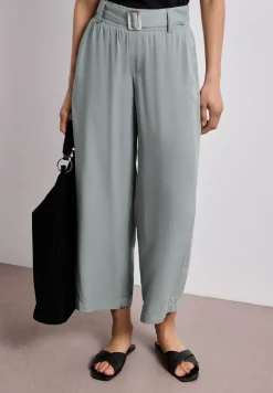 Wide Legs broek met riem