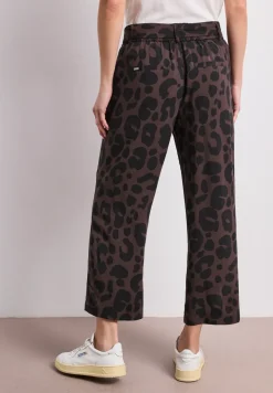 Wide Legs broek met riemdetail