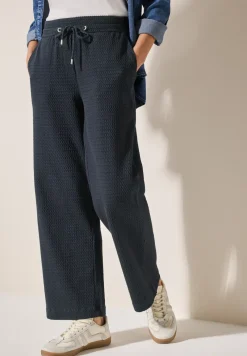 Wide Legs broek met structuur