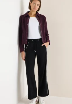 Wide Legs broek met tape