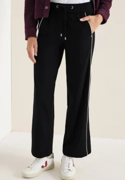 Wide Legs broek met tape