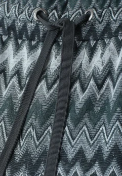 Wide Legs broek met zigzagpatroon