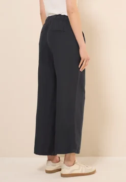 Wide Legs broek van linnenmix