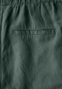 Wide Legs broek van linnenmix