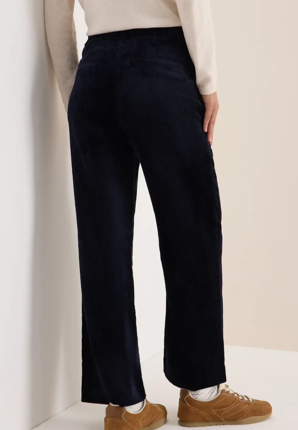 Wide Legs corduroy broek
