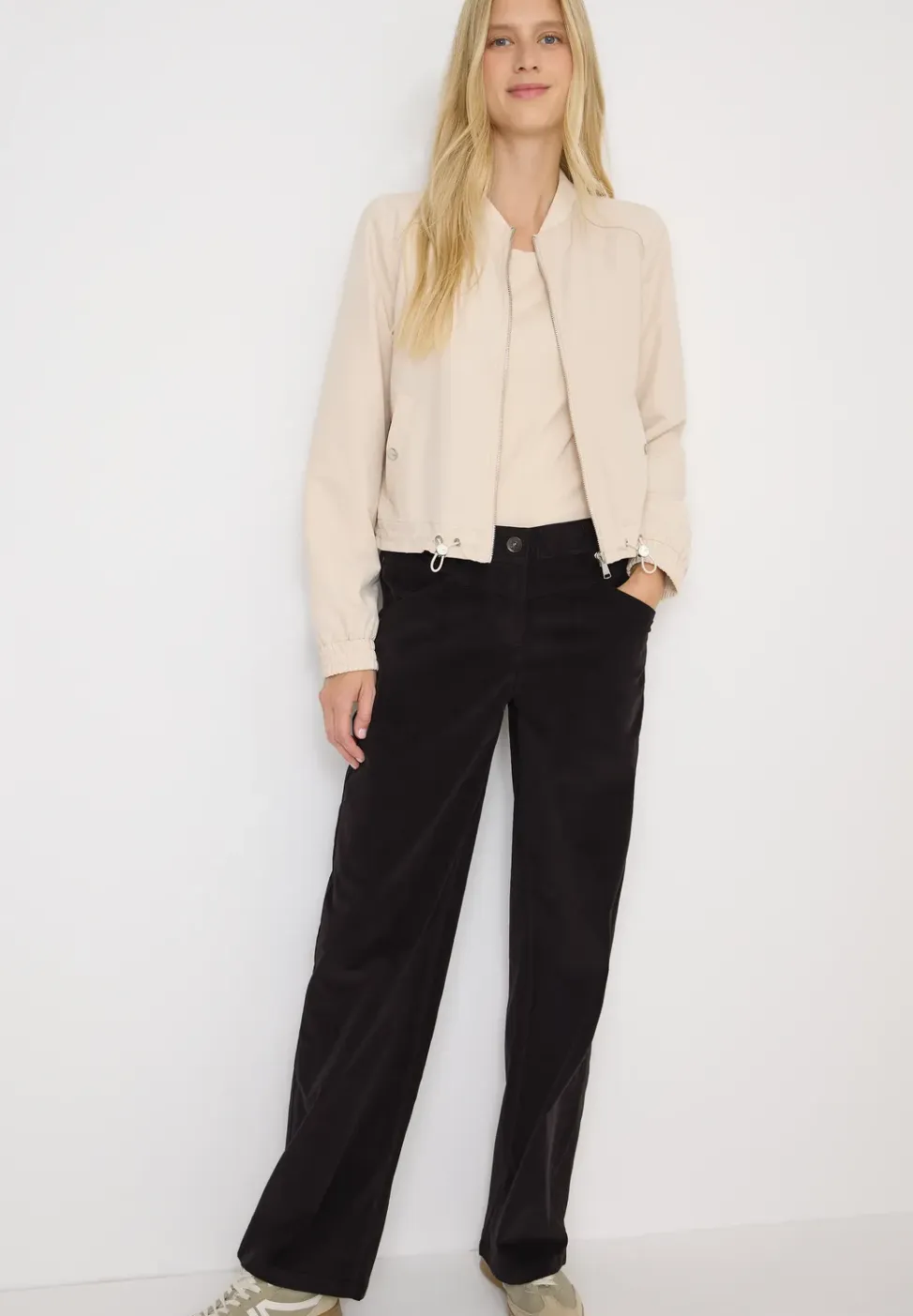 Wide Legs corduroy broek