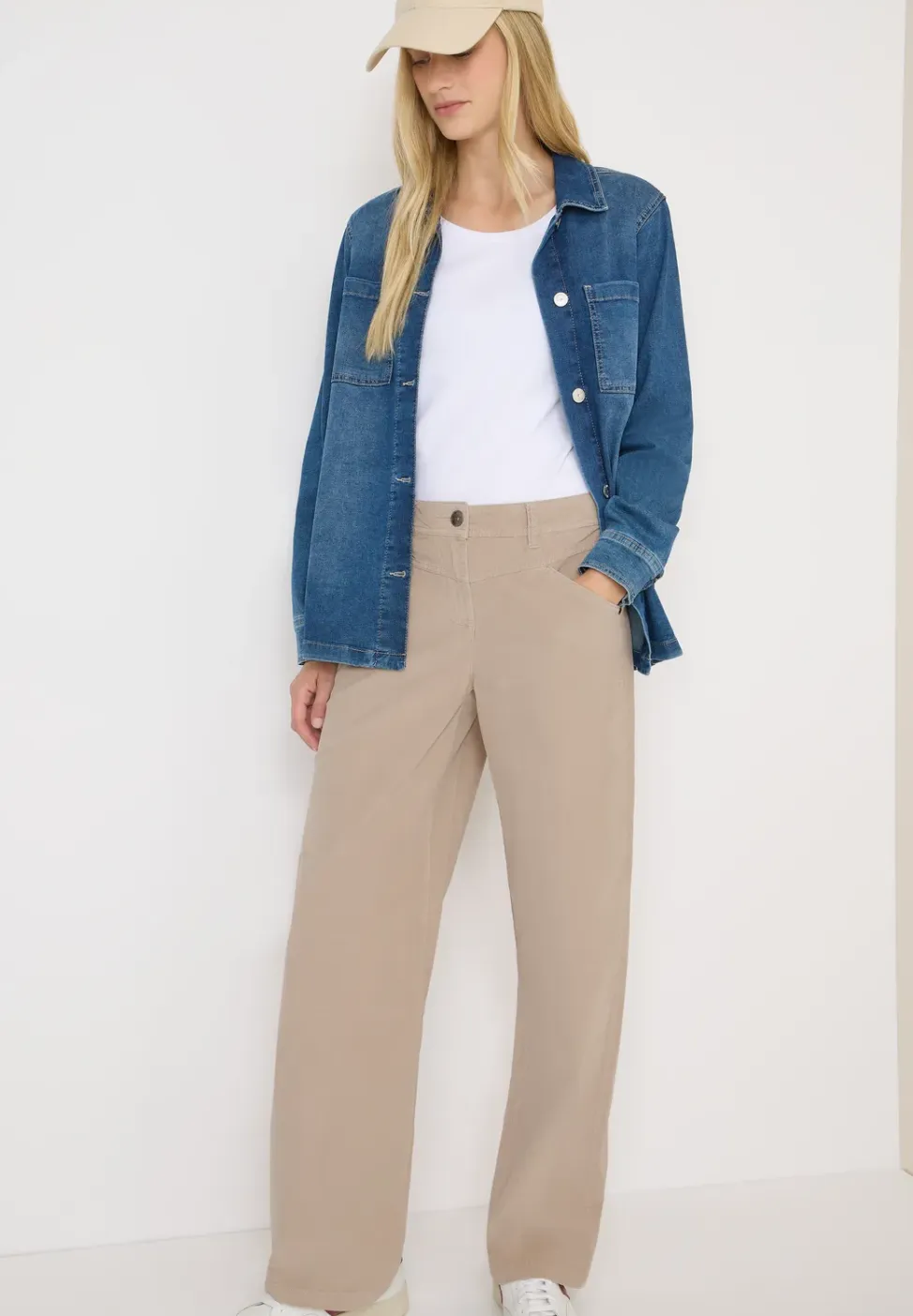 Wide Legs corduroy broek