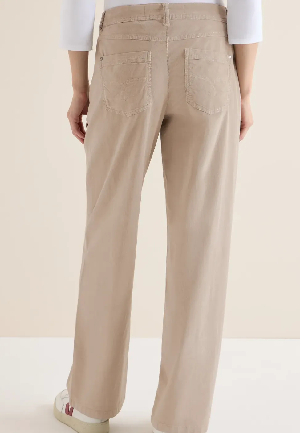 Wide Legs corduroy broek