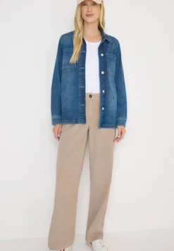 Wide Legs corduroy broek