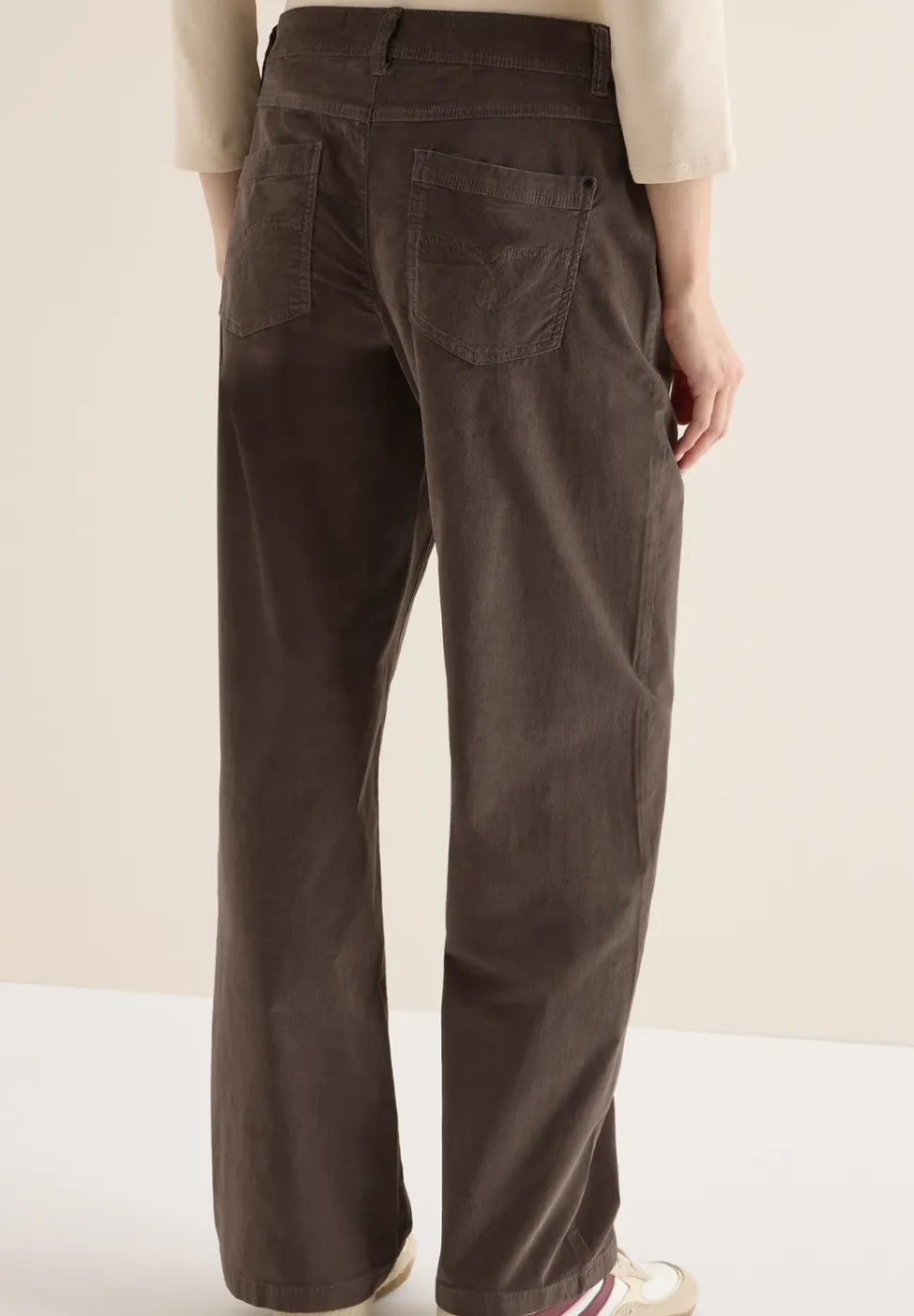Wide Legs corduroy broek