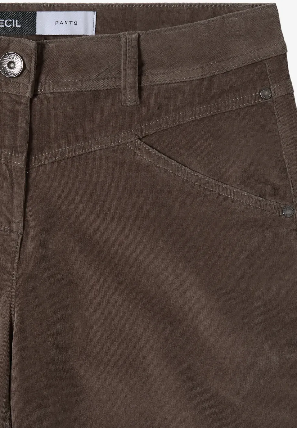 Wide Legs corduroy broek