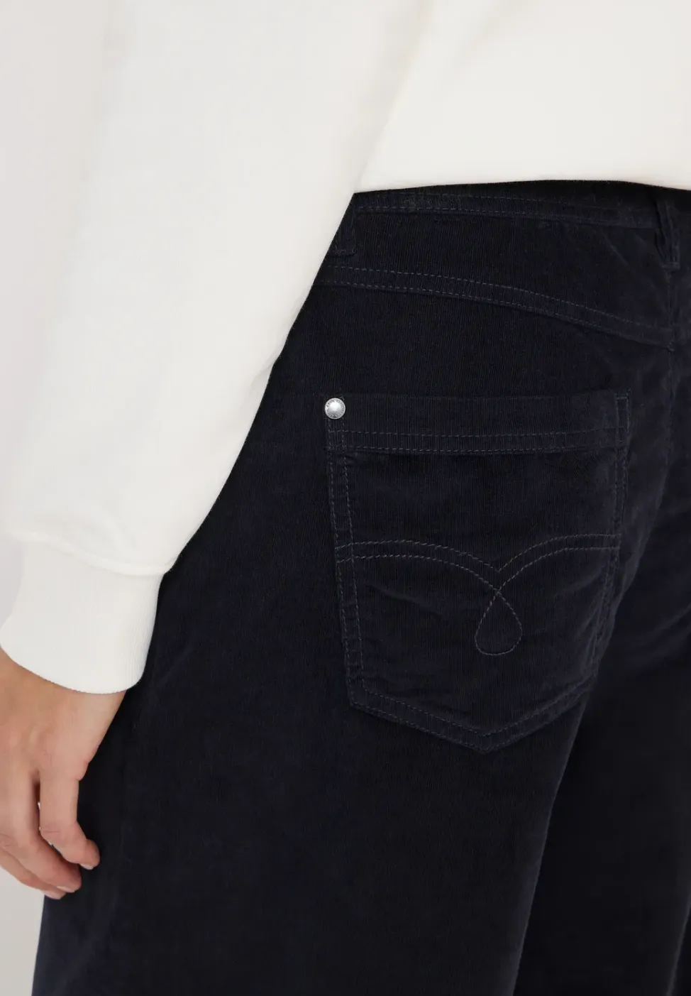 Wide Legs corduroy broek