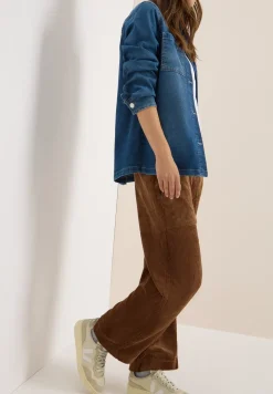 Wide Legs corduroy broek