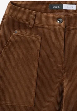 Wide Legs corduroy broek