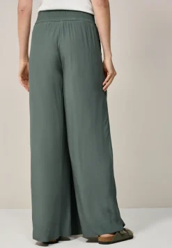 Wide Legs crêpe broek
