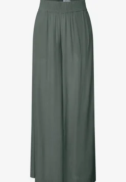 Wide Legs crêpe broek