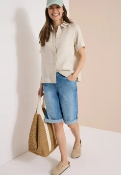 Wide Legs denim shorts