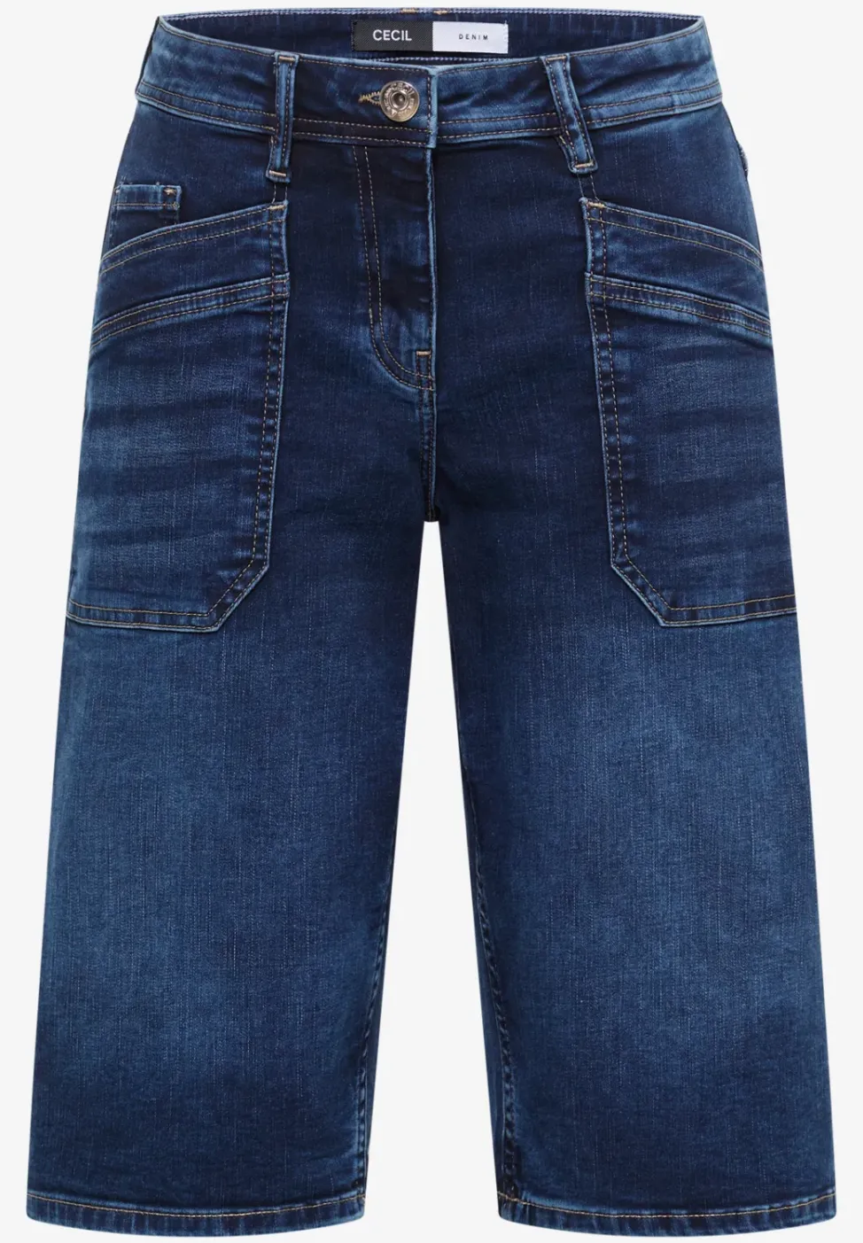 Wide Legs denim shorts in een Loose Fit