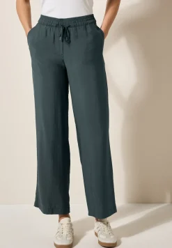 Wide Legs gestructureerde broek