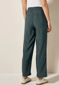 Wide Legs gestructureerde broek