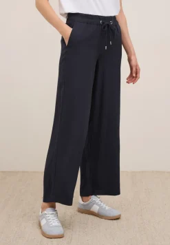 Wide Legs gestructureerde broek