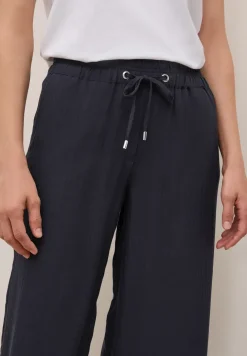 Wide Legs gestructureerde broek