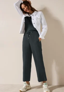 Wide Legs gestructureerde broek