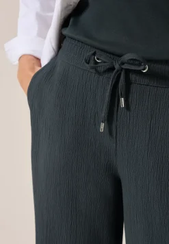 Wide Legs gestructureerde broek