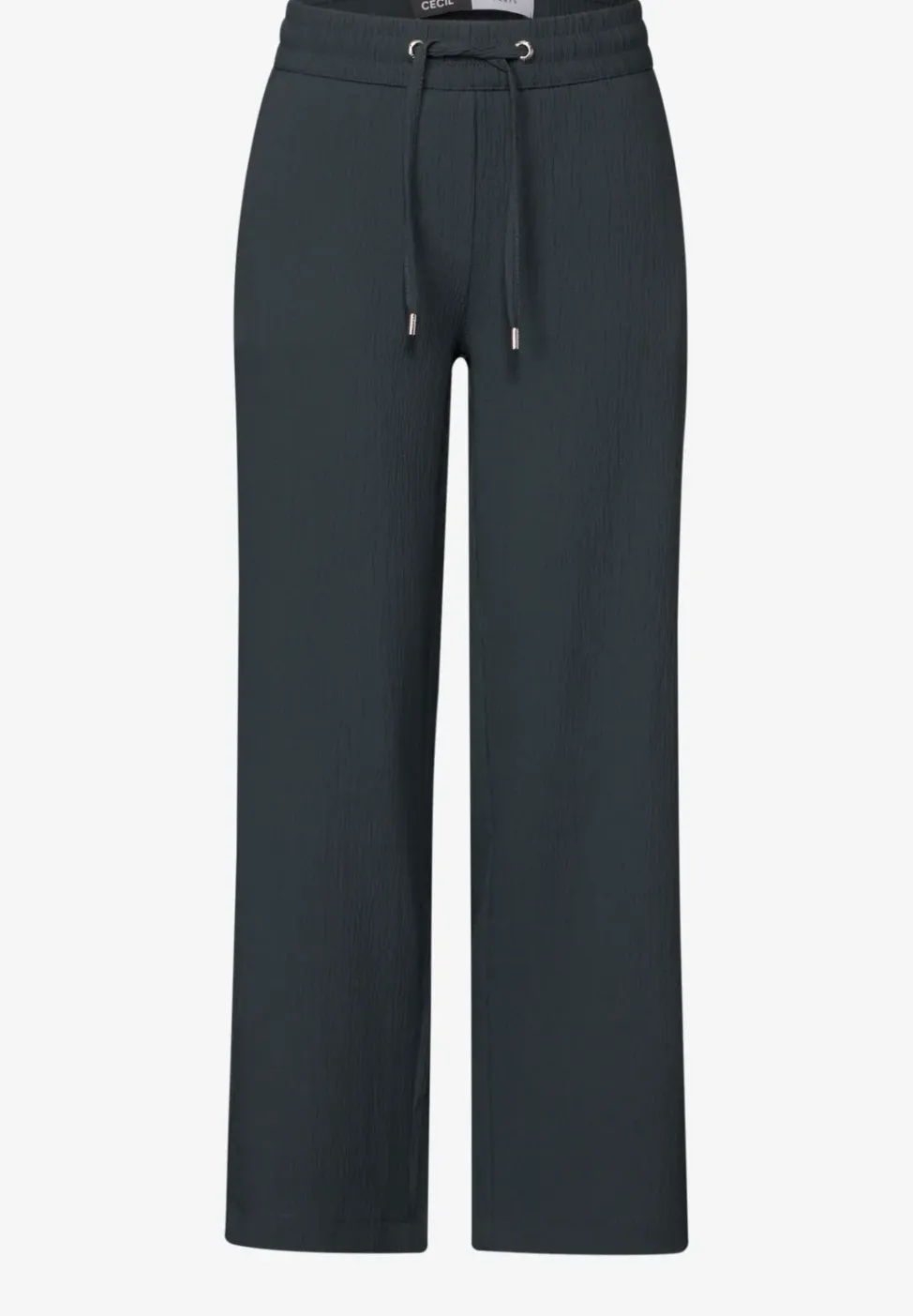 Wide Legs gestructureerde broek