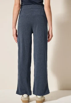 Wide Legs gestructureerde broek
