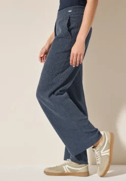 Wide Legs gestructureerde broek