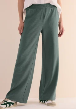 Wide Legs gestructureerde broek