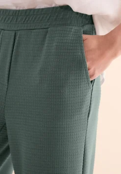 Wide Legs gestructureerde broek