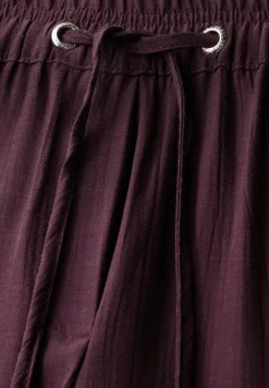 Wide Legs gestructureerde broek