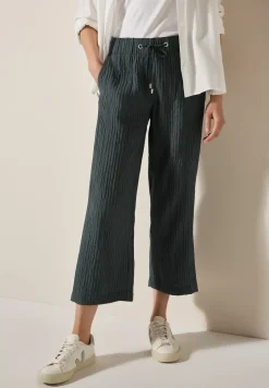 Wide Legs gestructureerde broek