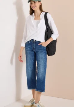3/4 Wide Legs jeans in Loose Fit