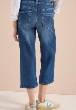 3/4 Wide Legs jeans in Loose Fit