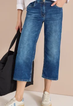 3/4 Wide Legs jeans in Loose Fit