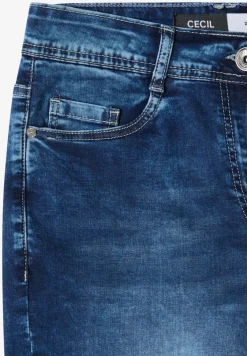 3/4 Wide Legs jeans in Loose Fit