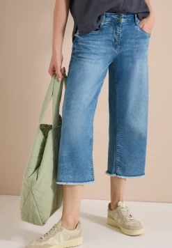 3/4 Wide Legs jeans in Loose Fit
