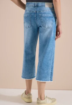 3/4 Wide Legs jeans in Loose Fit