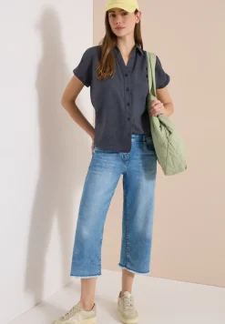 3/4 Wide Legs jeans in Loose Fit