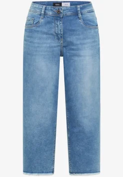 3/4 Wide Legs jeans in Loose Fit