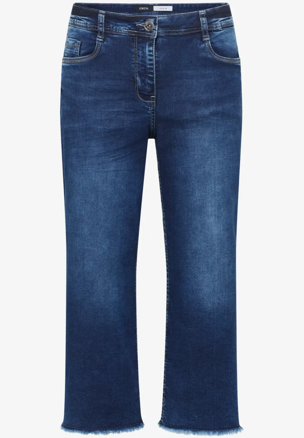 3/4 Wide Legs jeans in Loose Fit