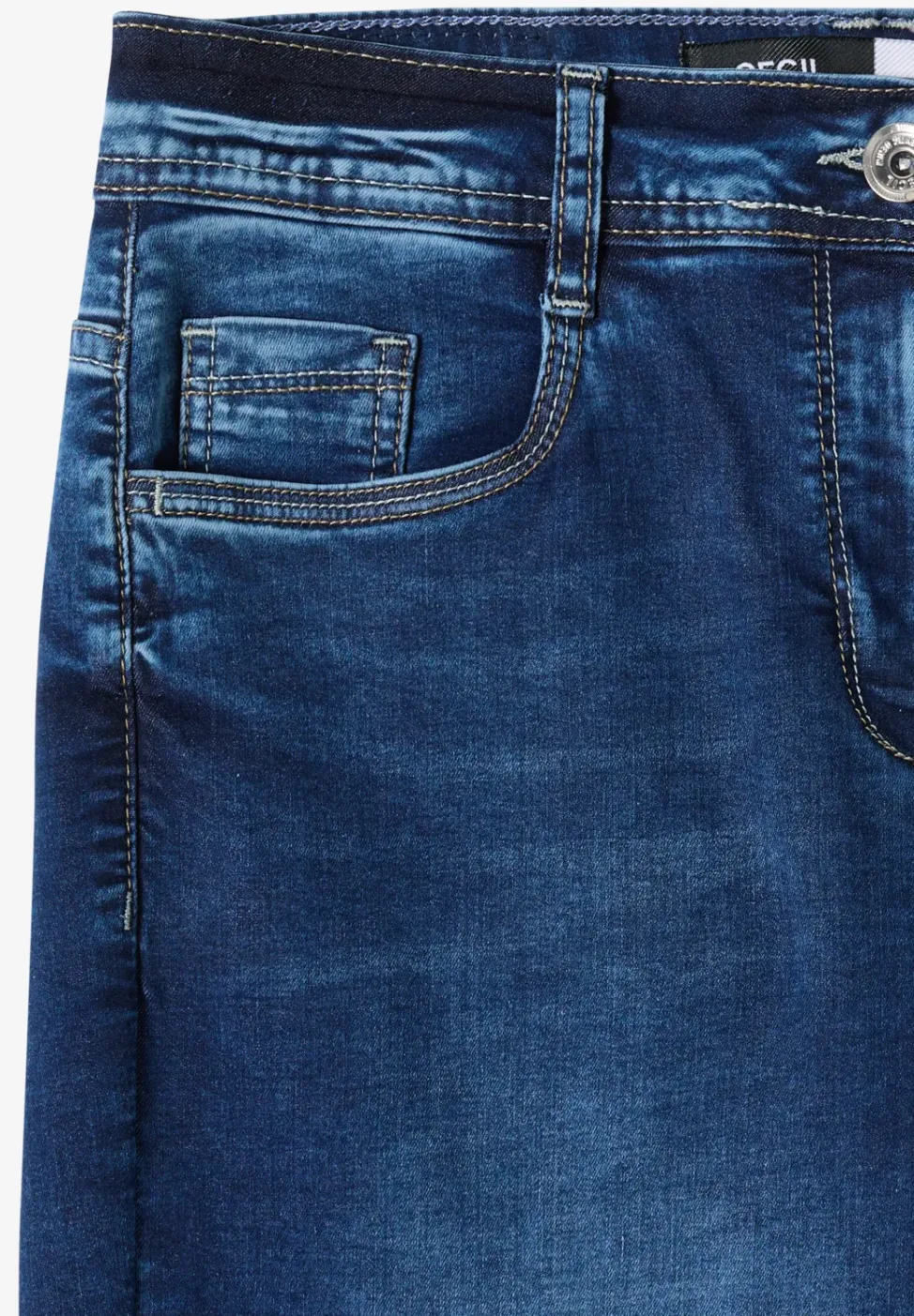 3/4 Wide Legs jeans in Loose Fit