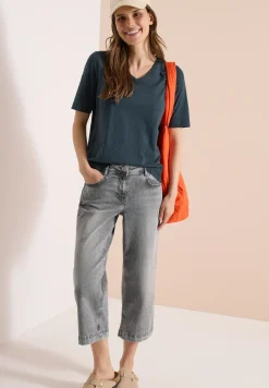 3/4 Wide Legs jeans in Loose Fit
