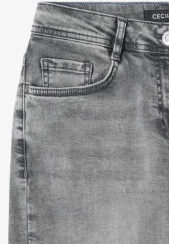 3/4 Wide Legs jeans in Loose Fit