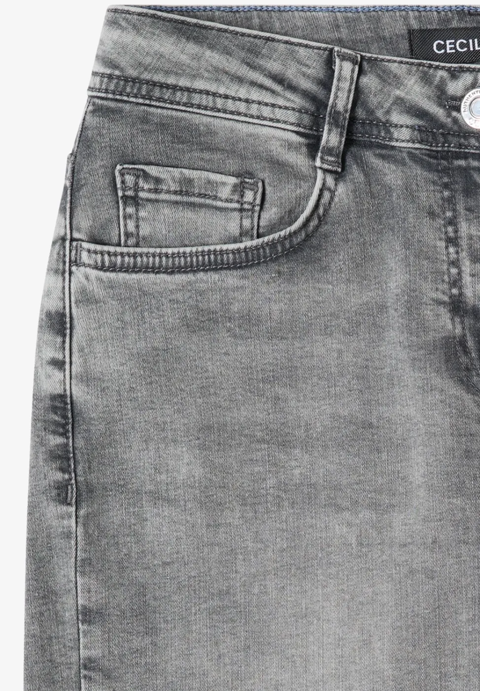 3/4 Wide Legs jeans in Loose Fit