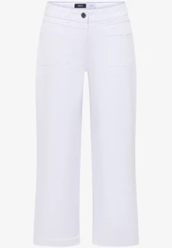 Wide Legs jeans met opgestikte zakken