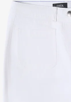 Wide Legs jeans met opgestikte zakken